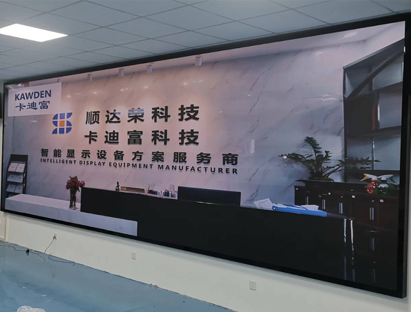 河北省廊坊市某石油设备公司成功安装P1.86 LED显示屏